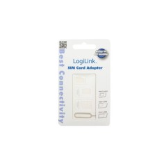 LogiLink Dual SIM Card Adapter SIM-kort adaptersæt